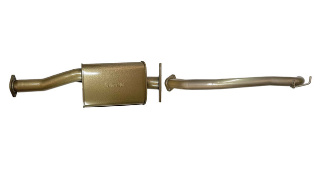 Pacemaker King Brown | Single 3" DPF Back Exhaust with Muffler | Mazda BT-50 3.2L TD 2016-2020 | KBD8010-XXMX