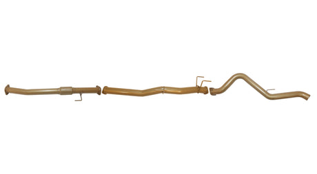 Pacemaker King Brown | Single 3" DPF Back Straight Pipe | Mazda BT-50 3.0L 2020-2025 | KBD8020-XXXX