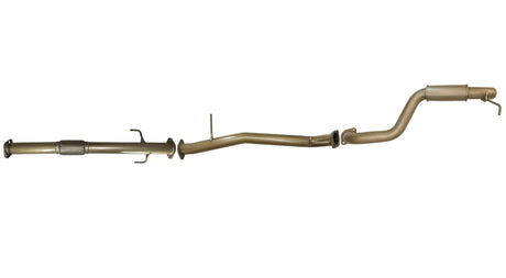 Pacemaker King Brown | Single 3" DPF Back Exhaust with Resonator | Mitsubishi Pajero Sport QF 2.4L TD 2020-2025 | KBD9215-XXXR