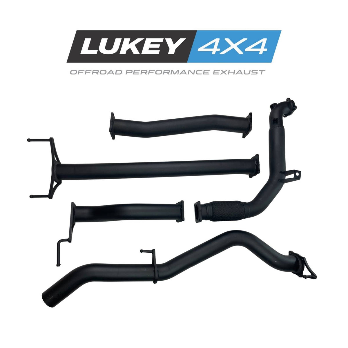 Lukey 4x4 Exhaust System Pipe Only for Mitsubishi Triton MN 2009-2015 - LKY-MT-MN-PO