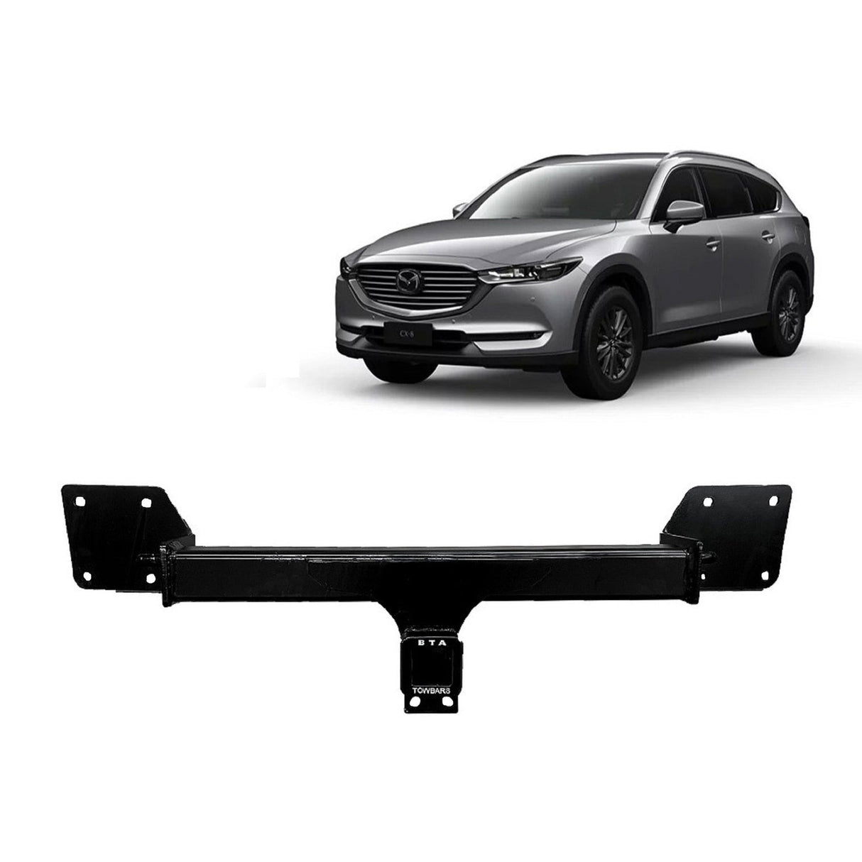 BTA | Heavy Duty Towbar | Mazda CX-8 Wagon 2018–On | Capacity 2000kg | MAZ012H