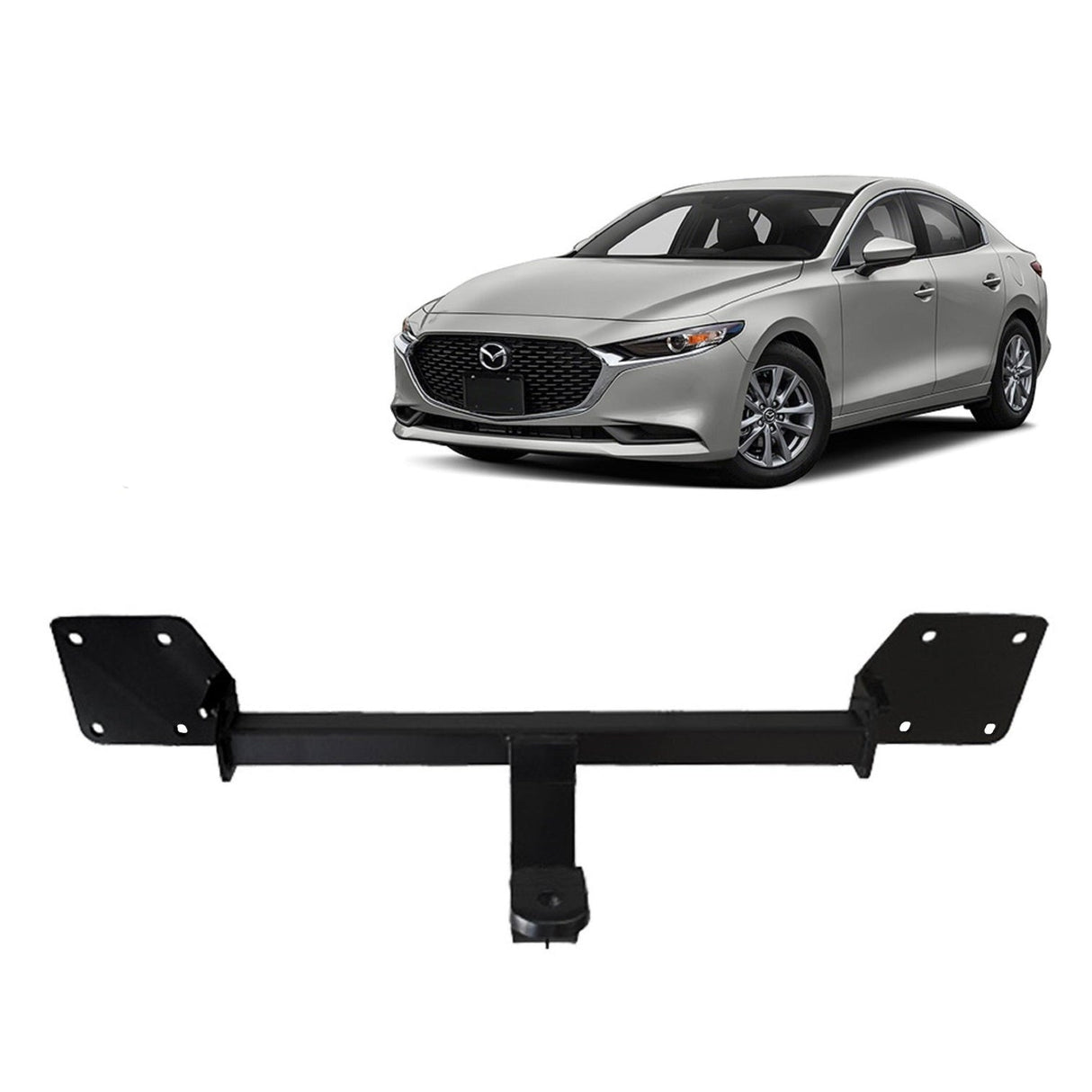 BTA | Light Duty Towbar | Mazda 3 Hatch & Sedan 2019–On | Capacity 1200kg | MAZ066