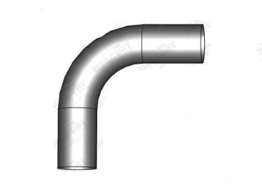 Mercury - 3" (76.20mm) 90 DEG. S409 MANDREL BEND 1.7D