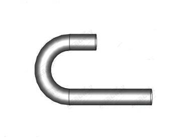 Mercury - 3" (76.20mm) 180 DEG. S409 MANDREL BEND 1.7D