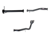 Manta - Ford Ranger Next Gen T6.2 V6 - DPF Back - 3" Single Exhaust with Twin Tip Side Exit- with Centre Hotdog