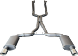 Manta | Twin 3″ Full Exhaust System with 1 7/8″ Headers Twin Tips | Ford Mustang FM S550 5.0L V8 Coupe 2015–2017