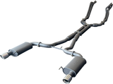 Manta | Twin 3″ Full Exhaust System with 1 7/8″ Headers Twin Tips | Ford Mustang FM S550 5.0L V8 Coupe 2015–2017