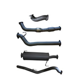 Manta | 3″ Turbo Back With Cat & With Muffler | Holden Colorado RC 3.0L LWB Cab Chassis 2008–2010