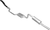 Manta | 2.5in Single Full System with Muffler/Muffler | Ford Falcon BA BF 6 Cylinder Ute 2002–2008