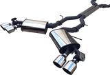 Manta | Twin 3" Full Exhaust System with 1 7/8" Headers | Chevrolet Camaro 6th Gen 6.2L V8 Coupe | 2016–2022
