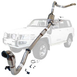 ESA | 3" Turbo Back Exhaust | Nissan Patrol GU Y61 3L ZD30 Wagon 2000-16
