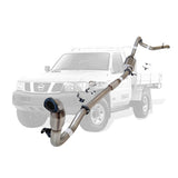 ESA | 3" Turbo Back Exhaust | Nissan Patrol GU Y61 3L ZD30 Ute 2000-16