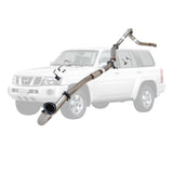 ESA | 3" Dump Pipe Back Exhaust | Nissan Patrol GU Y61 TD42 Wagon