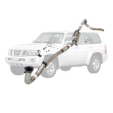 ESA | 3" Dump Pipe Back Exhaust | Nissan Patrol GU Y61 TD42 Wagon