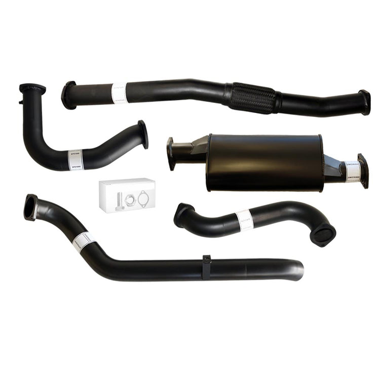 ESA | 3" Dump Pipe Back Exhaust | Nissan Patrol GU Y61 4.2L Ute 1996-2006