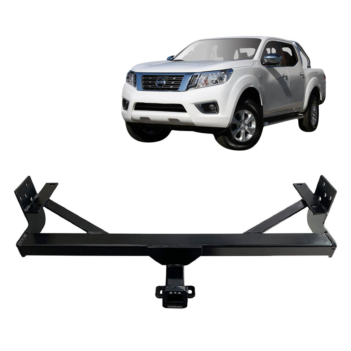 BTA | Heavy Duty Towbar | Nissan Navara D40 2005–2015 | 3000kg Capacity | NIS012H