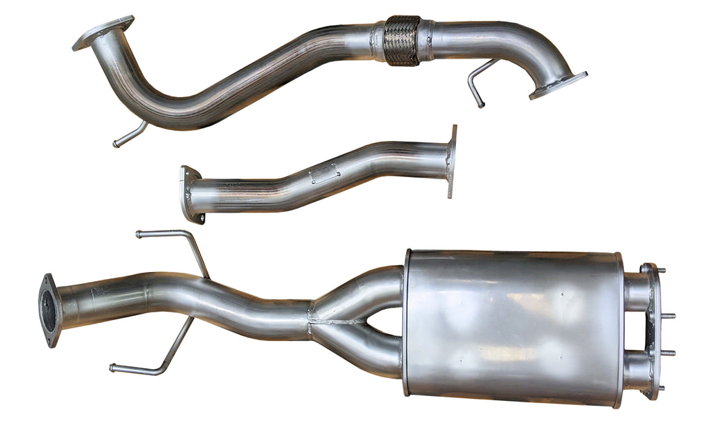 Outlaw 4x4 - Nissan Patrol Y62 SER 1-5 MID SPORTS MUFFLER KIT