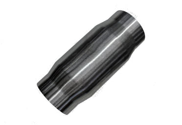 Mercury - 3" x 8" S/S ROUND METAL BULLET CAT EURO4 200CPI