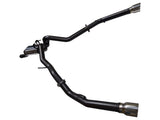 Outlaw 4x4 - RAM DS 1500 5.7L V8 HEMI 2018 - ON Catback Exhaust System with Twin 4" Satin Black Powder Coat Tips