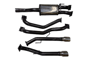 Outlaw 4x4 - RAM DS 1500 5.7L V8 HEMI 2018 - ON Catback Exhaust System with Twin 4" Polished Chrome Tips