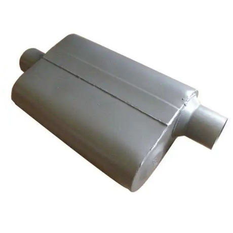 Redback - 3" Megaflow Universal Muffler Offset/Centre 355x229x102mm Oval Aluminised Steel Fully Welded