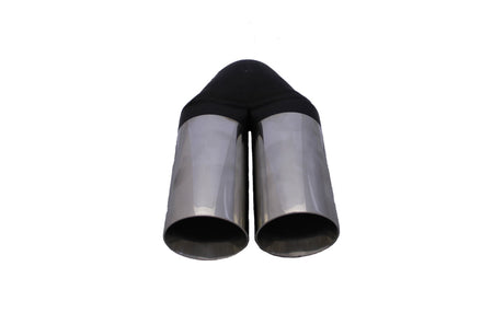 Y Piece Exhaust Tip - 2 1/2" Inch (In) 2 1/2" Inch (Out) 228mm Long