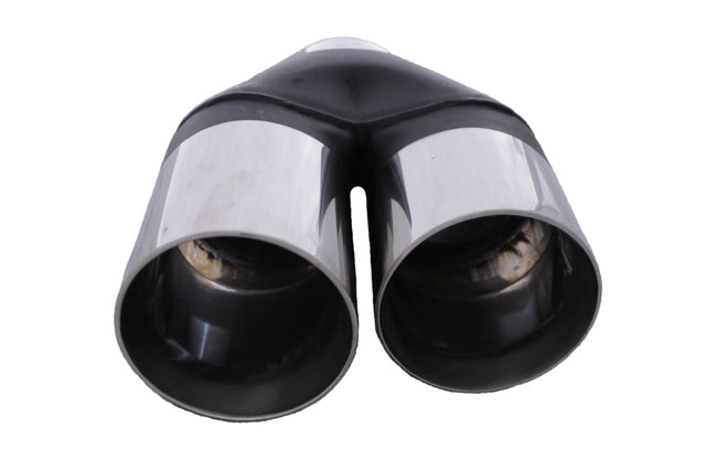 Y Piece Exhaust Tip - 3 1/2" Inch (In) 3 1/2" Inch (Out) 228mm Long