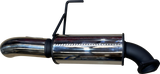 Manta | 3″ Rear Muffler with 4″ Dump Tip | Toyota Landcruiser 300 Series V6 FJA300R Wagon 2021–2025