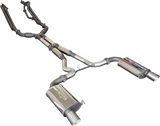 Manta | Twin 3″ Full Exhaust System with 1 7/8″ Headers Twin Tips | Ford Mustang FM S550 5.0L V8 Coupe 2015–2017