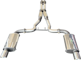 Manta | Twin 3″ Cat Back Exhaust System with Twin Tips | Ford Mustang FM S550 5.0L V8 Fastback Coupe 2015–2017