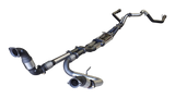 Manta | Twin 3″ Turbo Back Exhaust with Hi-Flow Cats & Bimodal | Ford Ranger Raptor V6 Next Gen 3.0L Twin Turbo Ute 2022–2025