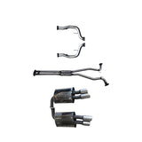 Manta | Twin 2.5″ Cat Back Exhaust with Hotdog & Muffler | Holden Commodore VE VF V8 Sedan & Wagon, HSV Clubsport GTS Tourer 2006–2017