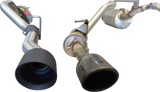 Manta | 3″ Single into Twin Cat Back Exhaust with 5″ Black Tips | RAM 1500 DT 5.7L V8 Ute 2020–2025