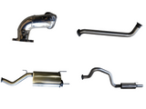 Manta | 3″ Turbo Back Exhaust with Centre & Rear Mufflers | Toyota LandCruiser HDJ100 4.2L Turbo Diesel Wagon 1998–2007