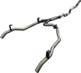 Manta | Dual 3″ Turbo Back Exhaust With Cat & Hotdog | Toyota Landcruiser VDJ79 V8 Ute 2016–2025 (DPF Models)