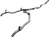 Manta | Dual 3in Turbo Back Exhaust with Hotdog (No Cat) | Toyota Landcruiser VDJ79 V8 Ute 2016–2025