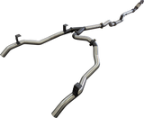 Manta | Dual 3in Turbo Back Exhaust System (No Cat) | Toyota Landcruiser VDJ79 V8 Ute 2016–2025