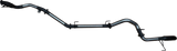 Manta | 3″ Turbo Back Exhaust with Cat & No Mufflers Black 4″ Tip | Toyota Landcruiser 300 Series V6 FJA300R Wagon 2021–2025