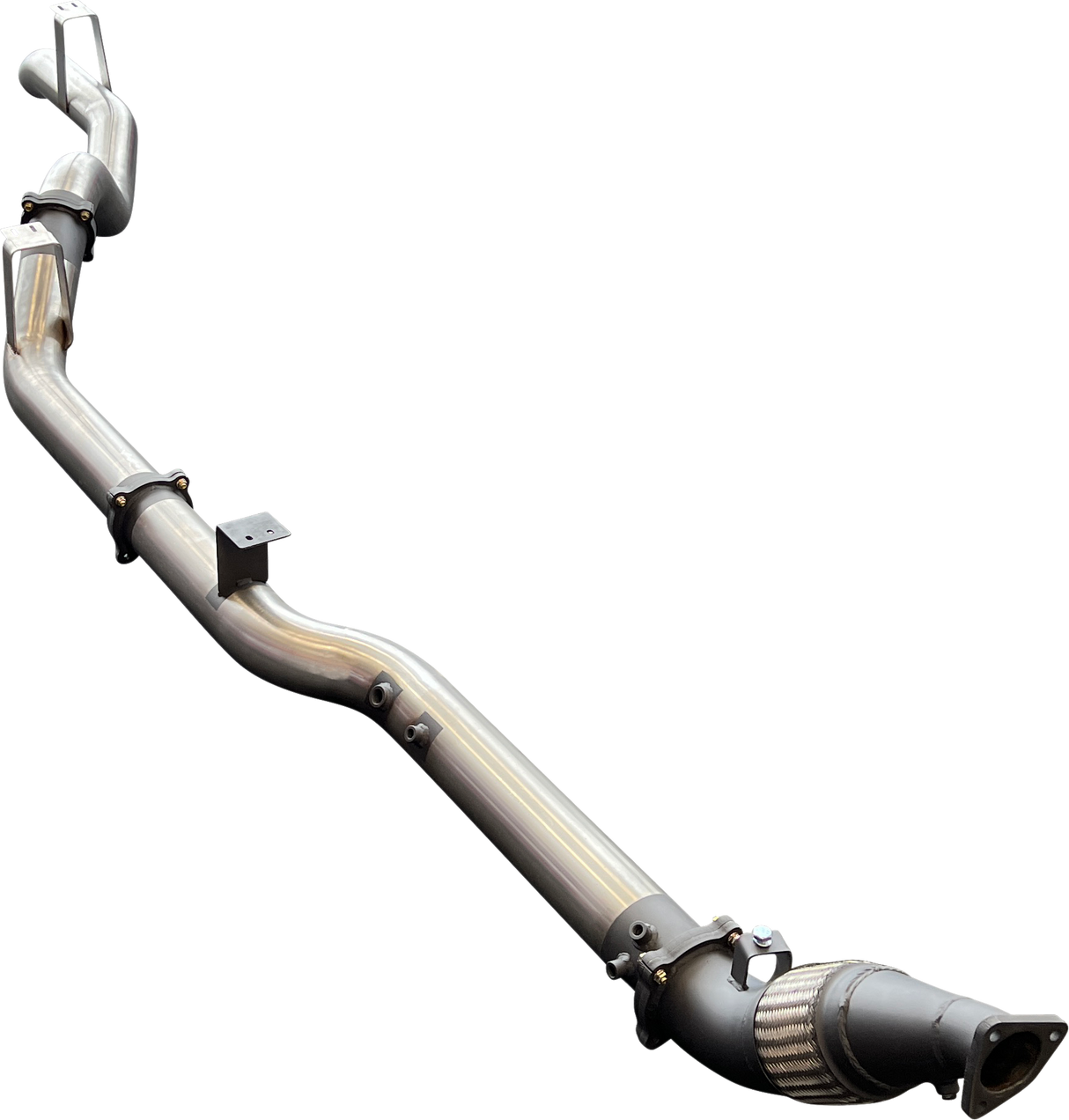 Manta | 4″ Turbo Back without Cat & Muffler | Toyota Landcruiser VDJ76 V8 Wagon 2007–2016