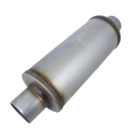 Redback - 3" Universal Muffler Centre/Centre 355x152mm Round 409 Stainless