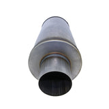 REDBACK | 6" Round Megaflow Performance Muffler 409 Stainless 14" Long 3" ID | STR8216-409