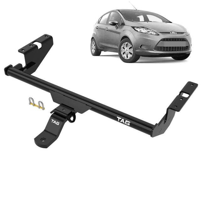 TAG | Standard Duty Towbar & Universal Wiring Kit | Ford Fiesta WT Sedan 2010–2013 | T2F520-K301