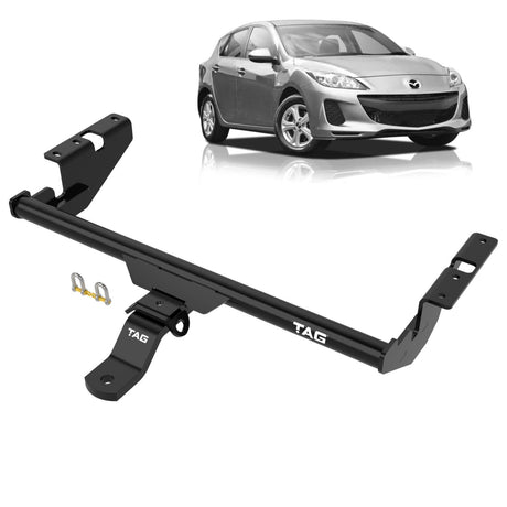 TAG | Standard Duty Towbar & Direct Fit Wiring Kit | Mazda 3 SP25 Hatch BL 2009–2013 | T2M581-K201