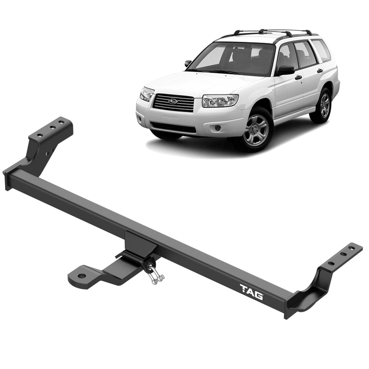 TAG | Standard Duty Towbar & Direct Fit Wiring Kit | Subaru Forester SF SG 97–08 | T2S490-K201