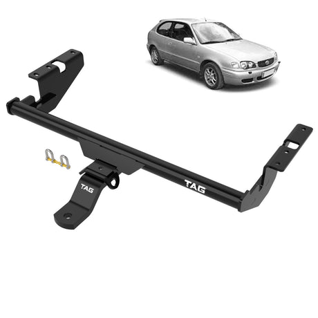 TAG | Standard Duty Towbar & Direct Fit Wiring Kit | Toyota Corolla 98–01 | T2T113-K201