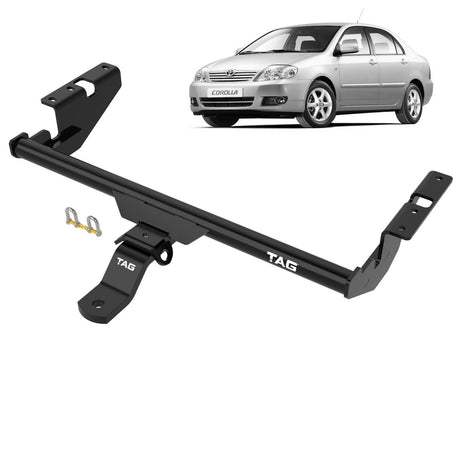 TAG | Std Duty Towbar & Universal Wiring Kit | Toyota Corolla 01–07 | T2T122-K301