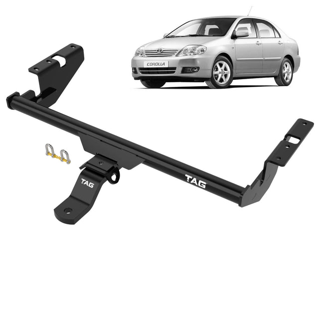 TAG | Std Duty Towbar & Universal Wiring Kit | Toyota Corolla 01–07 | T2T122-K301