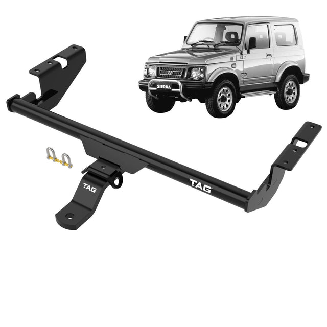 TAG | Standard Duty Towbar & Universal Wiring Harness | Suzuki Sierra 1982–1996, Holden Drover 1985–1987 | T2U108-K301