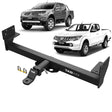 TAG - Mitsubishi Triton ML, MN (2006 - 2015) Heavy Duty Towbar Without Rear Bumper Step