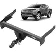 TAG - Mitsubishi Triton MN Series (2009 - 2015) Dual Cabs With Rear Step Heavy Duty Towbar